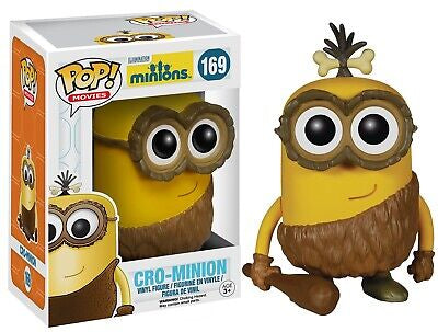 Funko Pop! Illumination Entertainment - Minions - Cro-Minion 169 (VAULTED) + Free Protector