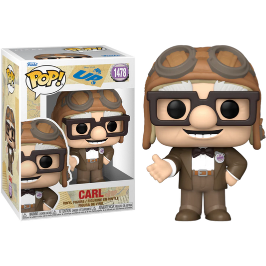 Funko Pop! Disney Pixar UP - Carl 1478 + Free Protector