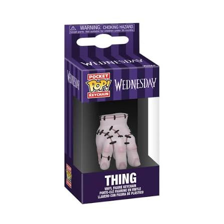 Wednesday Thing Pocket Pop Keychain Vinyl Figure