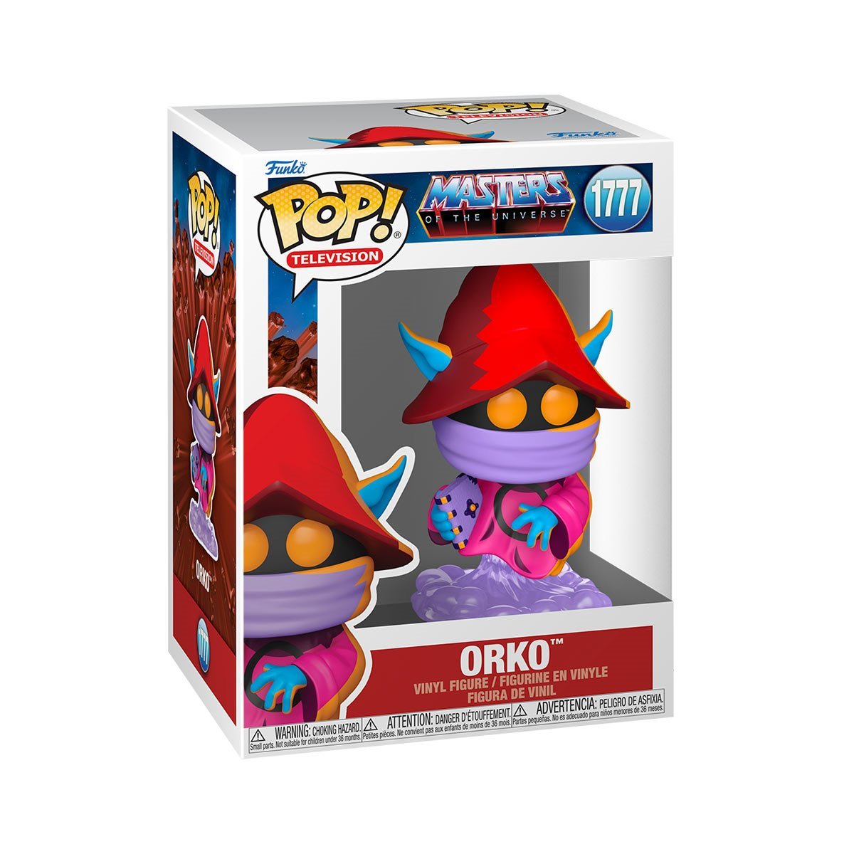 Funko Pop! Masters of the Universe - Orko 1777 Figure + Pop Protector