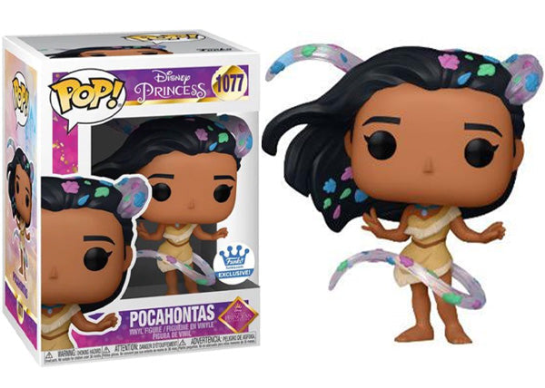 Funko Pop! Disney Ultimate Princess Celebration Pocahontas 1077 Funko Shop Exclusive + Free Protector