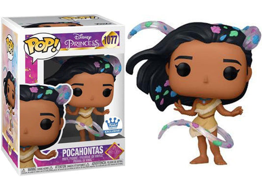 Funko Pop! Disney Ultimate Princess Celebration Pocahontas 1077 Funko Shop Exclusive + Free Protector