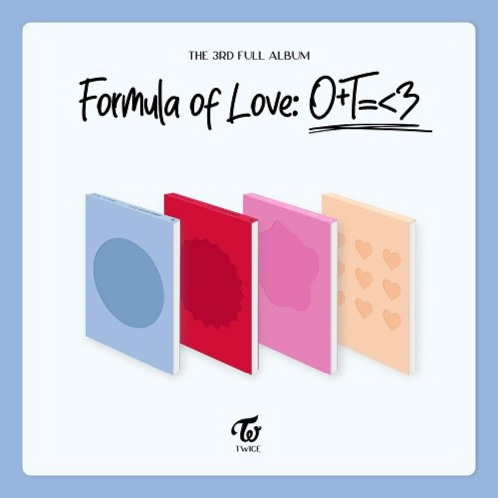 K-POP TWICE - VOL.3 [FORMULA OF LOVE: O+T=<3] ALBUM  (BREAK IT VERSION)