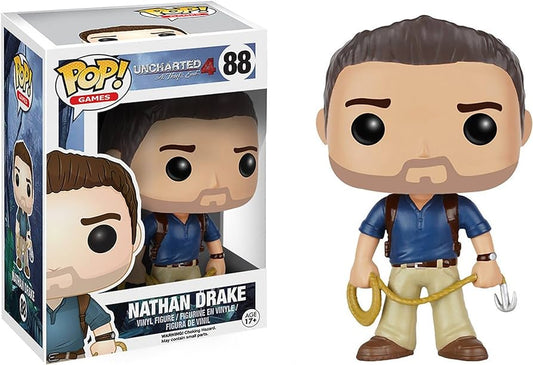 Funko Pop! Uncharted 4 A Thief’s End - Nathan Drake 88 (VAULTED) + Free Protector