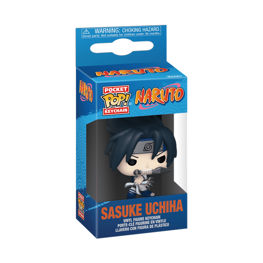 Naruto - Sasuke Uchiha Funko Pocket Pop Keychain Figure