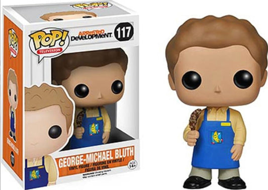 Funko Pop! Arrested Development George-Michael Bluth 117 + Free Protector (VAULTED)