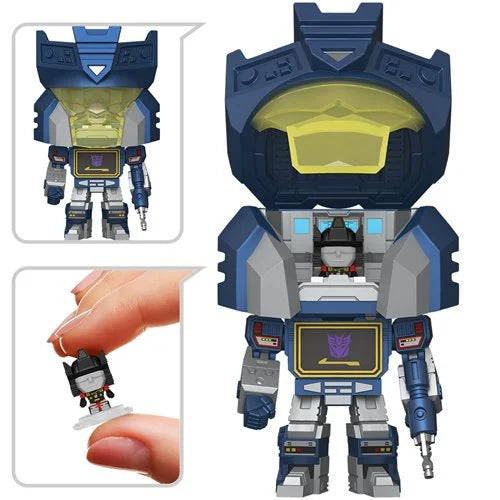 Preorder Transformers Soundwave with Rumble Funko Bitty Pop! Bitty Bot Vinyl Figure