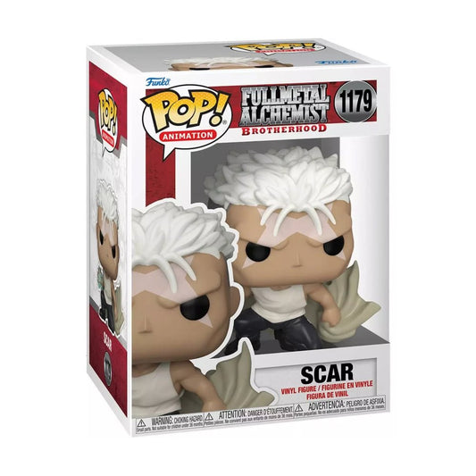 Funko Pop! FullMetal Alchemist Brotherhood - Scar 1179 Figure + Pop Protector