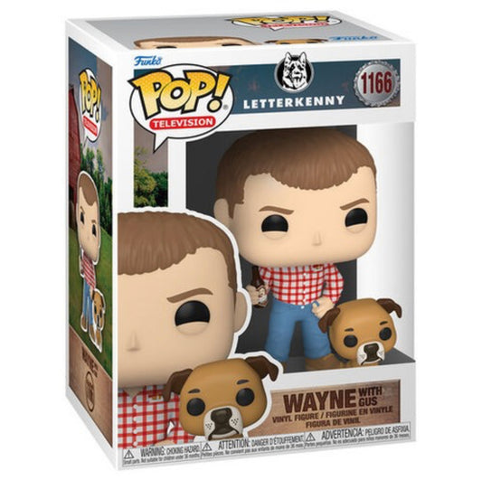 Funko Pop! Letterkenny Wayne with Gus 1166 + Protector