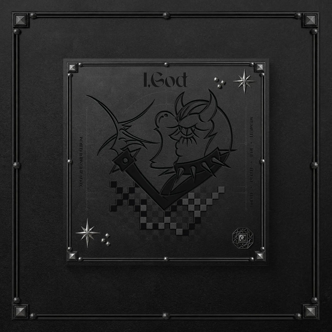 (PRE-ORDER) K-POP XLOV - 2ND MINI ALBUM [I,GOD] (4 VERSIONS) RANDOM