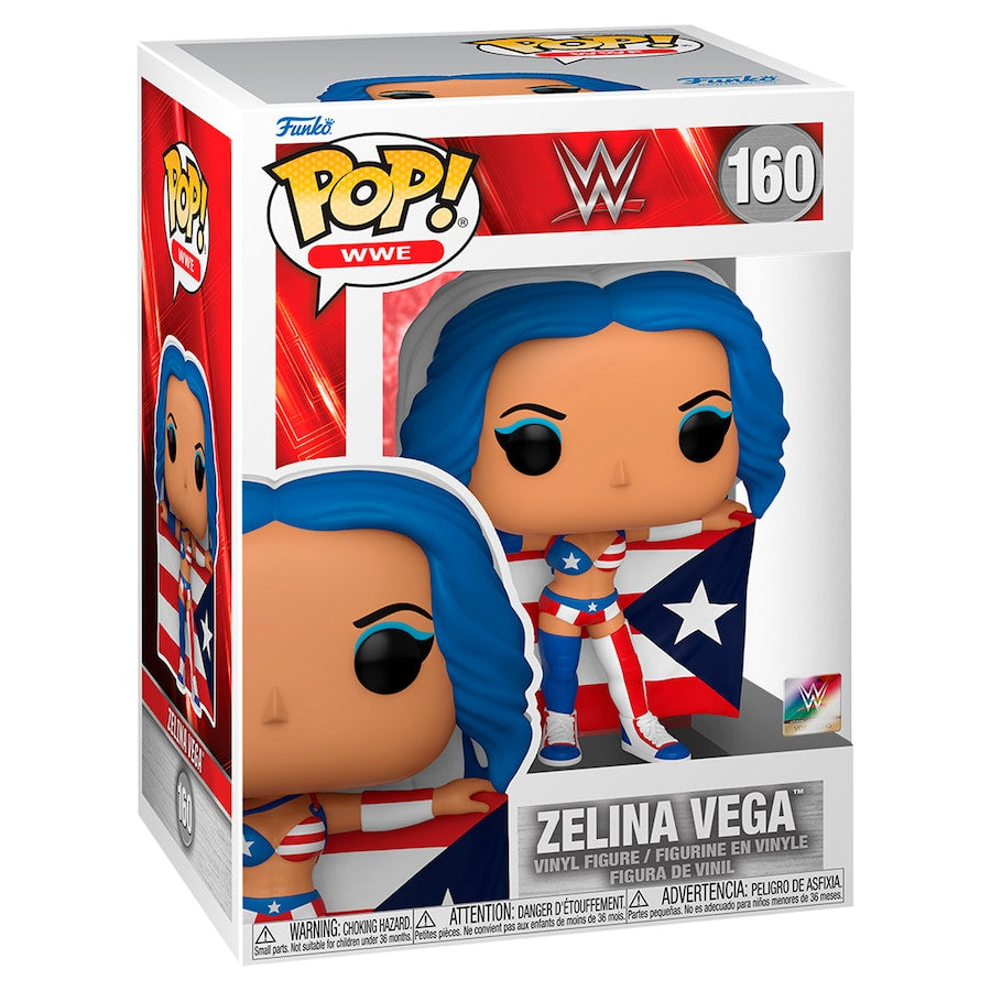 Funko Pop! WWE Zelina Vega 160 + Free Protector