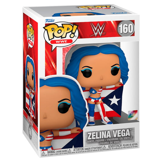 Funko Pop! WWE Zelina Vega 160 + Free Protector
