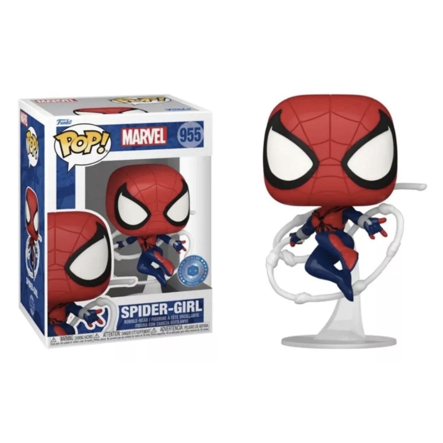 Funko Pop! Marvel The Amazing Spider-Girl 955 Pop In A Box Exclusive + Free Protector