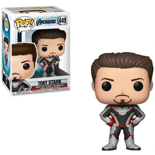 Funko Pop! Marvel Avengers : Tony Stark 449 + Pop Protector