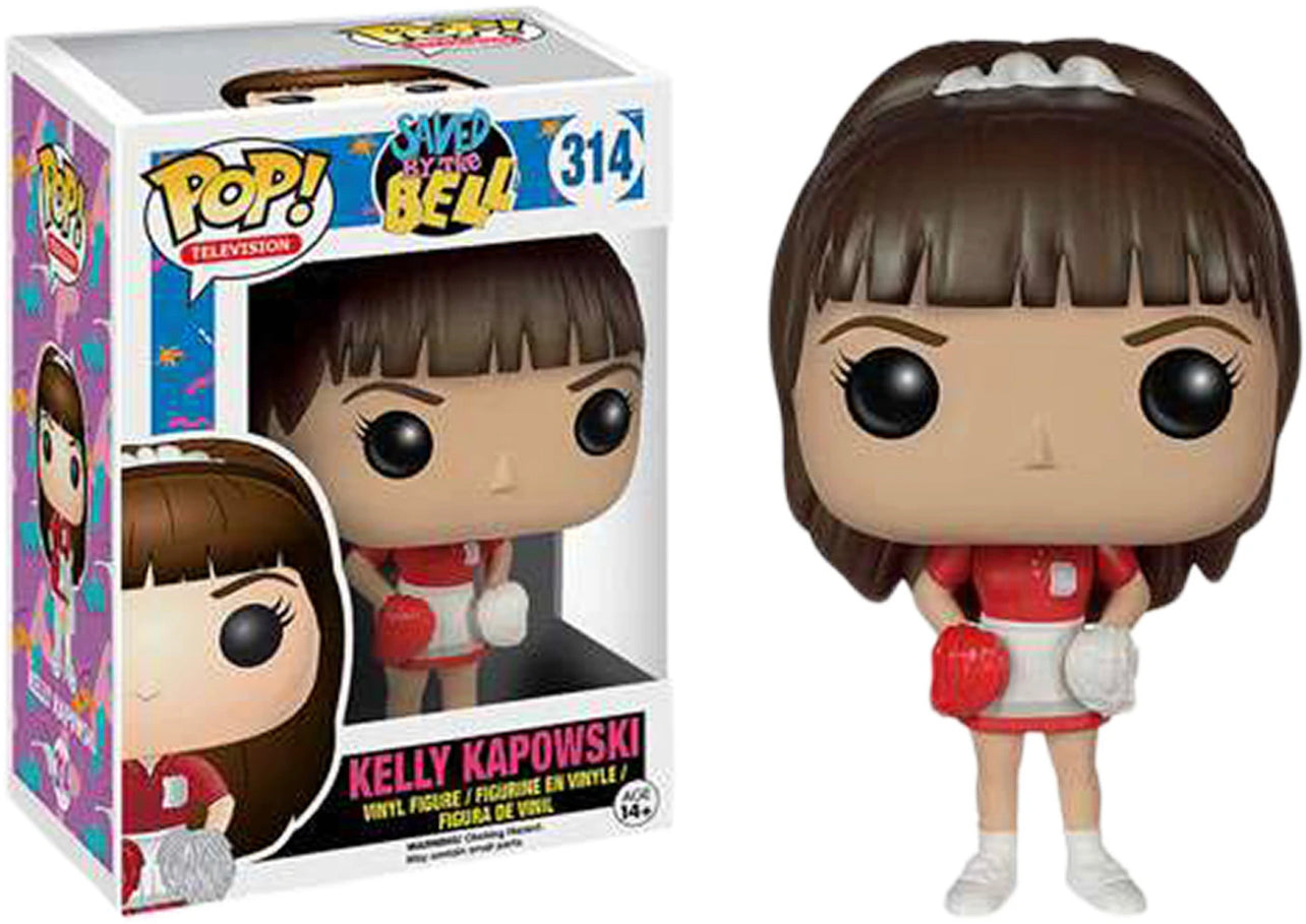 Funko Pop! Saved By The Bell - Kelly Kapowski 314 + Free Protector (slight box ware) (VAULTED)