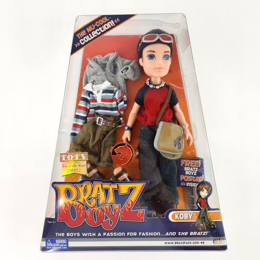 Bratz Boyz KOBY The Panther Doll Set Outfits & Poster Passion Fashion RARE Toy of the Year