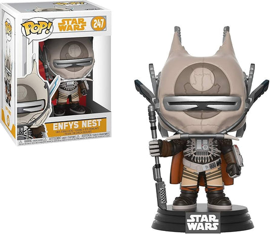 Funko Pop! Star Wars - Enfys Nest 247 Figure + Pop Protector