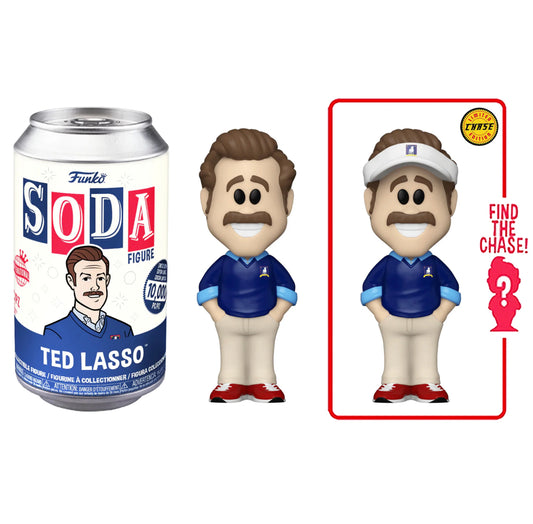 Ted Lasso Sealed Limited Edition Funko Soda Pop Figure - Chance of CHASE!