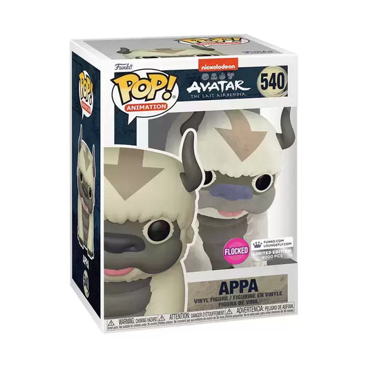 Funko Pop! Nickelodeon- Avatar The Last Airbender - Appa 540 Flocked Limited 4000 PCS Edition + Free Protector