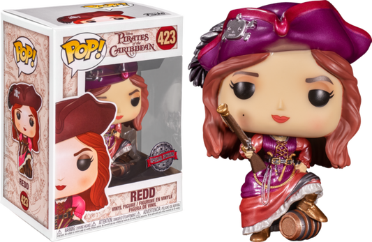 Funko Pop! Disney Pirates of the Caribbean Redd 423 Special Edition + Free Protector