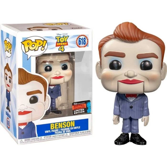 Funko Pop! Disney Pixar Toy Story 4 Benson 618 Funko Exclusive 2019 Fall Convention Limited Edition+ Free Protector