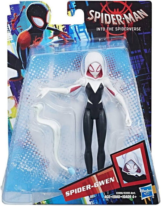 Marvel Spider-Gwen : Spider-Man Into The Spider-Verse Hasbro Action Figure (Box Damage)