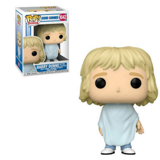 Funko Pop! Dumb and Dumber : Harry Dune Getting A Haircut 1042 + Pop Protector