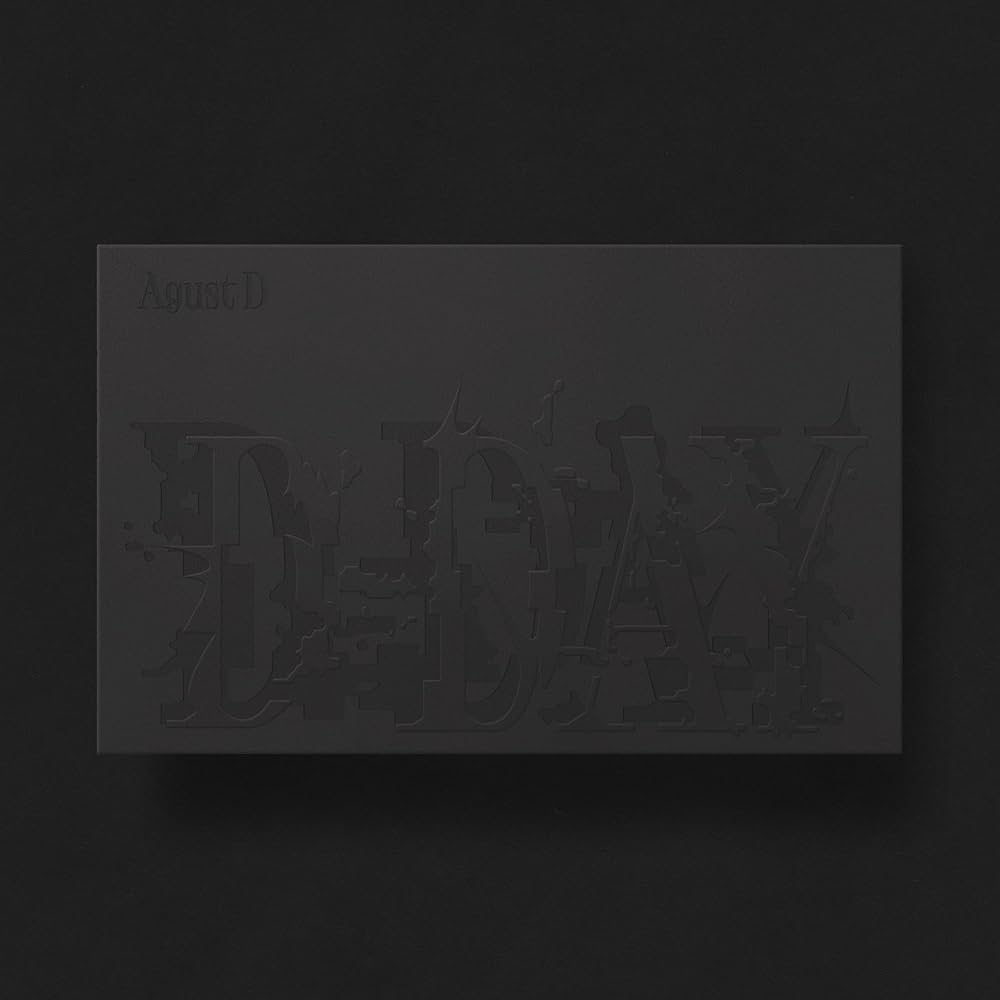 K-POP AGUST D - D-DAY (BLACK VERSION)