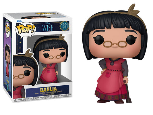 Funko Pop! Disney Wish Dahlia 1391 + Free Protector