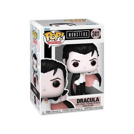 Funko Pop! Universal Monsters - Dracula 2411 Figure + Pop Protector