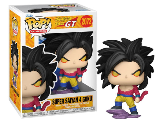 Funko Pop! Dragon Ball GT : Super Saiyan 4 Goku 2072 Figure + Pop Protector