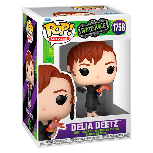 Funko Pop! Beetlejuice : Delia Deetz 1758 + Pop Protector