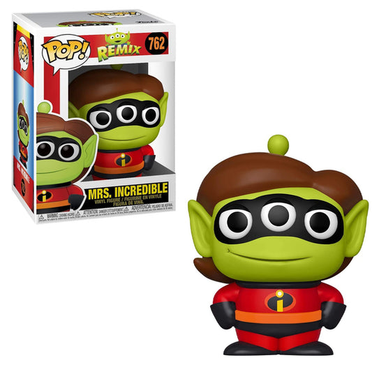 Funko Pop! Alien Remix Mrs. Incredible 762 + Free Protector
