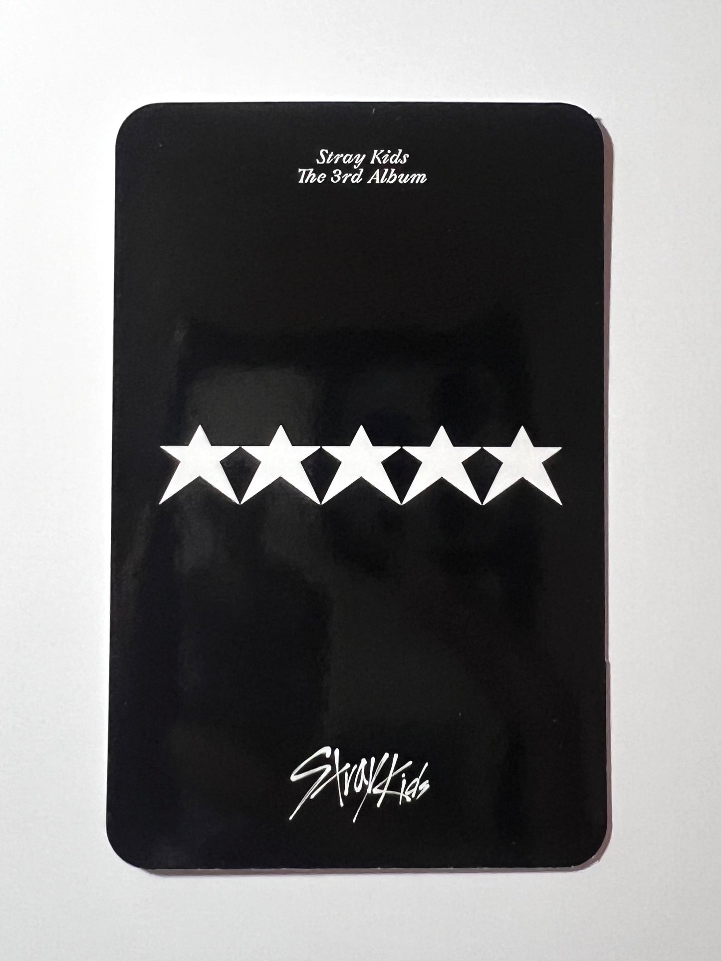 K-pop Stray Kids Bang Chan ★★★★★ (5-STAR) JYP Shop Official Photocard