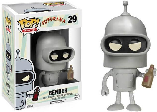 Funko Pop! Futurama - Bender 29 (VAULTED) + Free Protector