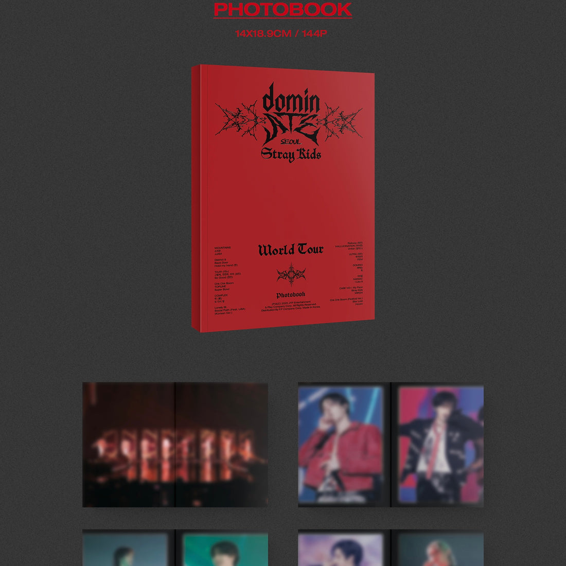 K-POP STRAY KIDS WORLD TOUR <dominATE SEOUL> DVD