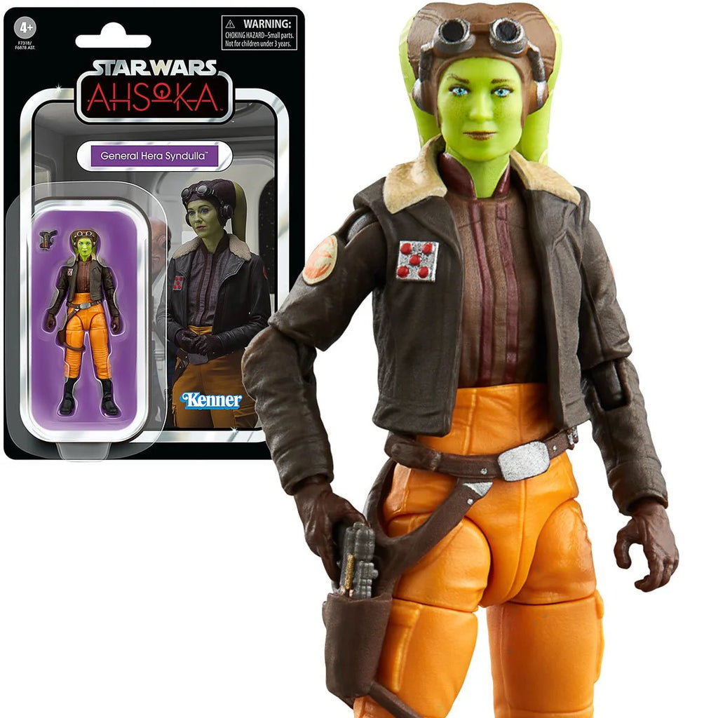 Star Wars: Ahsoka - The Vintage Retro Collection General Hera Syndulla 3.75-Inch Collectible Action Figure