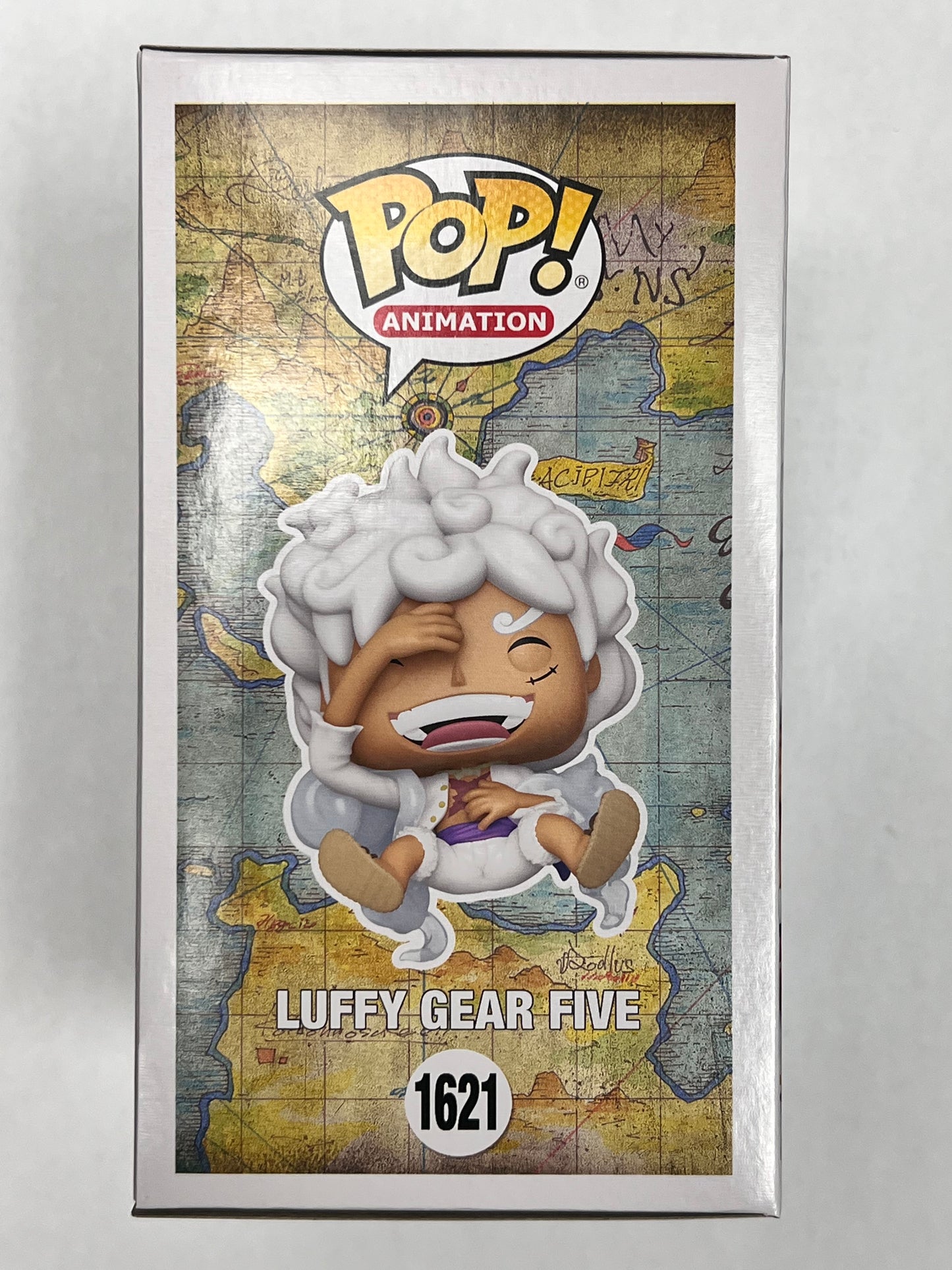 Funko Pop! One Piece - Certified Autograph Signed by Colleen Clickenbeard Luffy Gear 5 1621 GameStop Exclusive Figure + Pop Protector
