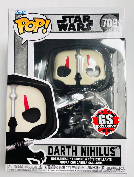 Funko Pop! Star Wars - Darth Nihilus 709 GameStop Exclusive + Free Protector