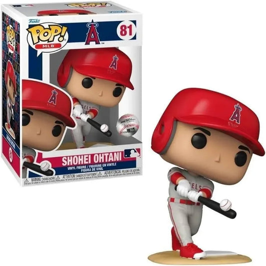 Funko Pop! MLB Los Angeles Angels - Shohei Ohtani 81 Figure + Pop Protector