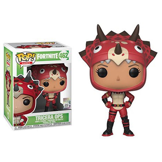 Funko Pop! Fortnite Tricera Ops 462 + Free Protector