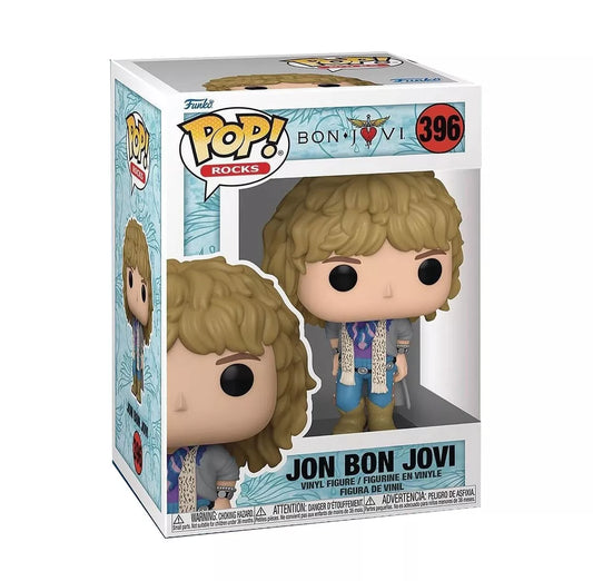 Funko Pop! Jon Bon Jovi 396 + Free Protector