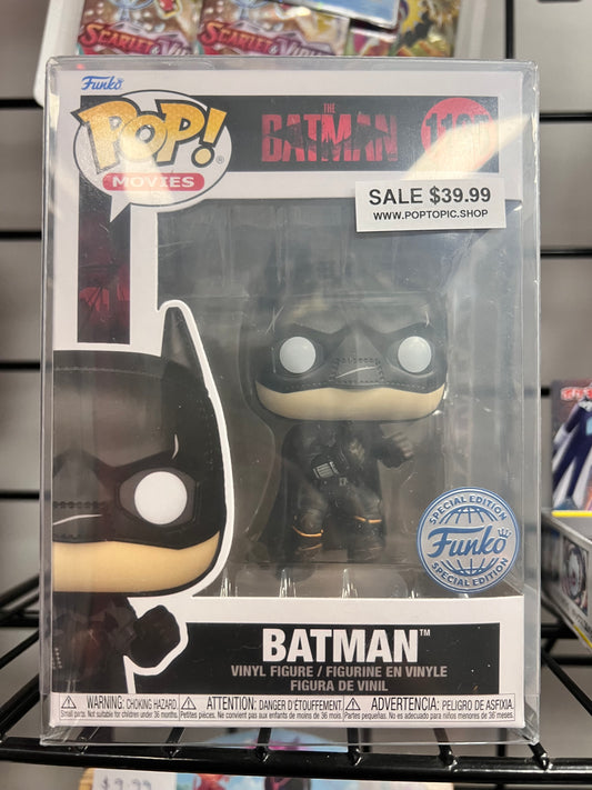 Funko Pop! DC The Batman - Batman 1195 Funko Special Edition + Free Protector