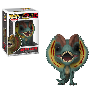 Funko Pop! Jurassic Park 25th Anniversary Dilophosaurus 550 + Free Protector