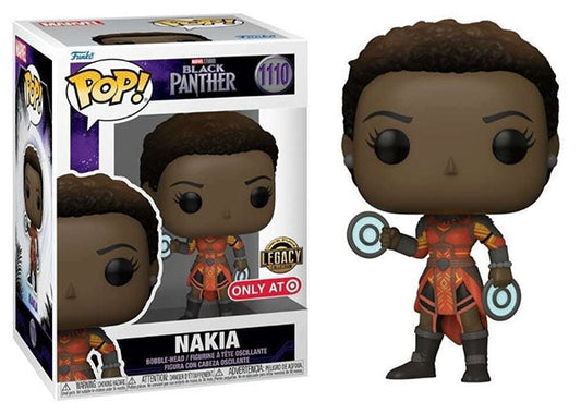 Funko Pop! Marvel Studios - Black Panther Nakia 1110 Legacy Collection Target Exclusive + Free Protector