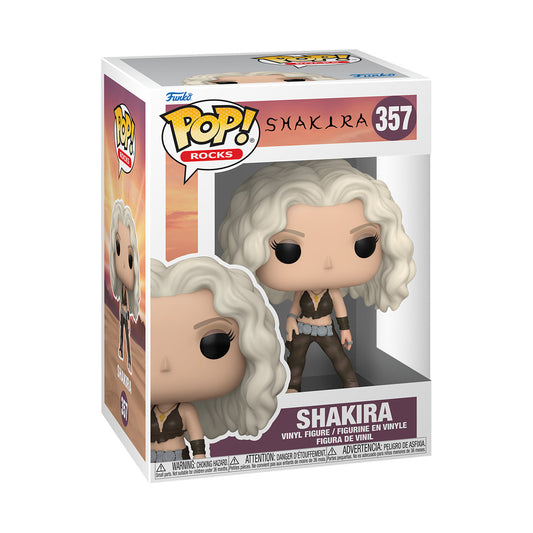 Funko Pop! Shakira Wherever Whenever Music Rocks 357 Pop Vinyl Figure + Free Protector