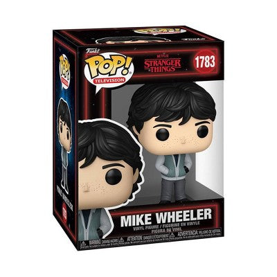 Funko Pop! Netflix Stranger Things - Mike Wheeler 1783 Figure + Pop Protector