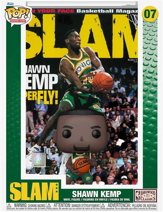Funko Pop! Magazine Cover Figure NBA SLAM Shawn Kemp 07