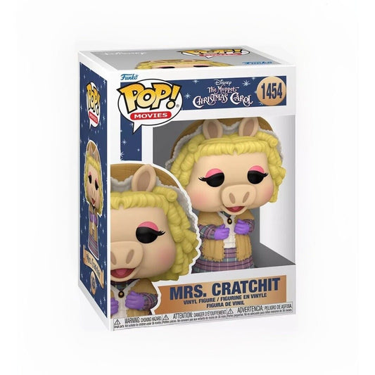 Funko Pop! Disney The Muppet Christmas Carol Mrs. Cratchit 1454 + Free Protector