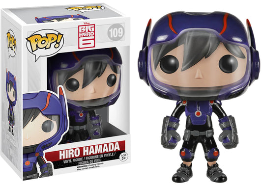 Funko Pop! Disney Big Hero 6 : Hiro Hamada 109 + Pop Protector